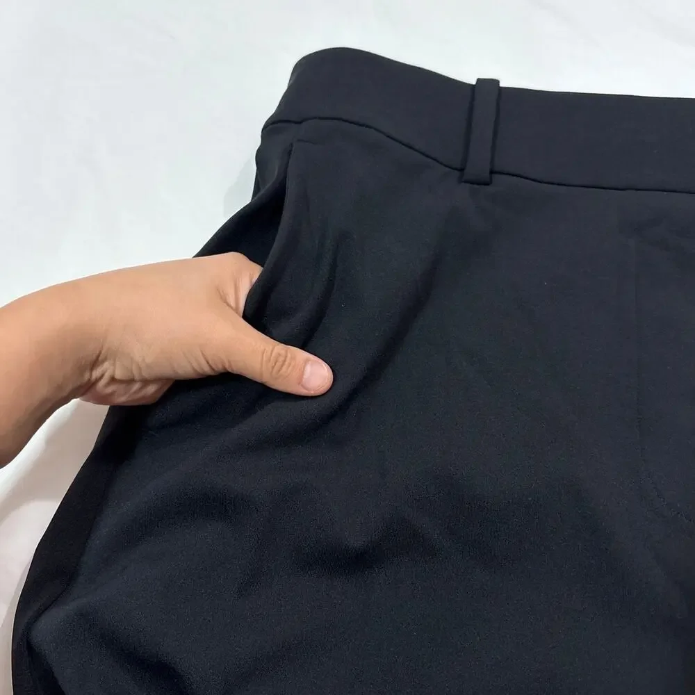 Lululemon Womens Large Black Daydrift High-Rise Straight-Leg Trouser Regular - Picture 5 of 12